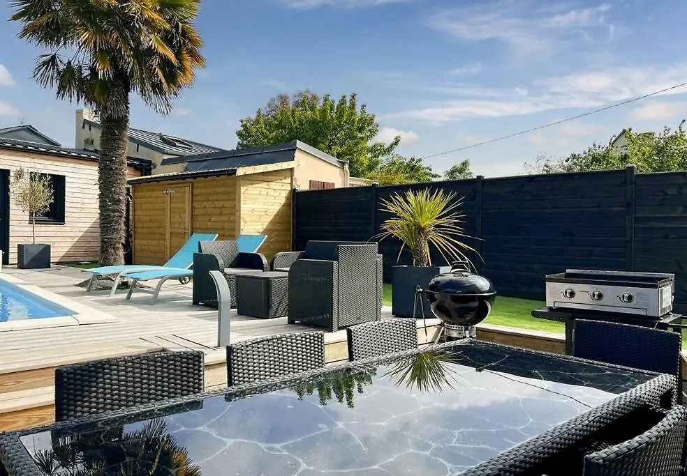 Villa Ernest - Piscine - Plage A Pied 迪纳尔