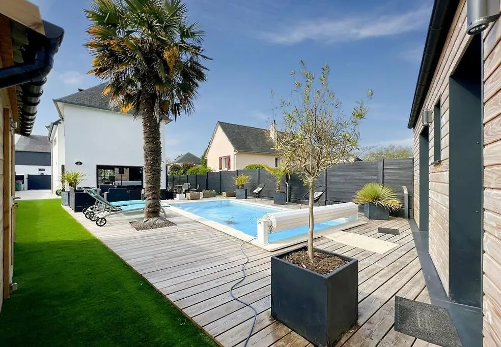 Villa Ernest - Piscine - Plage A Pied 迪纳尔